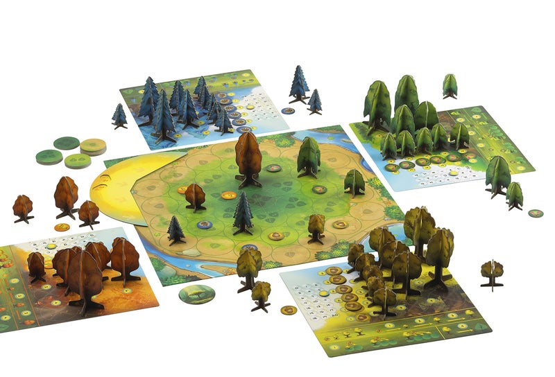 Blue Orange Games Photosynthesis Board Game - Award Winning Family or Adult Strategy Board Game for 2 to 4 Players. Recommended for Ages 8 & Up. - Image 4
