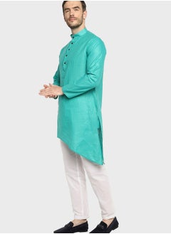 Devoiler Ethnic Asymmetric Long Kurta  - Image 4