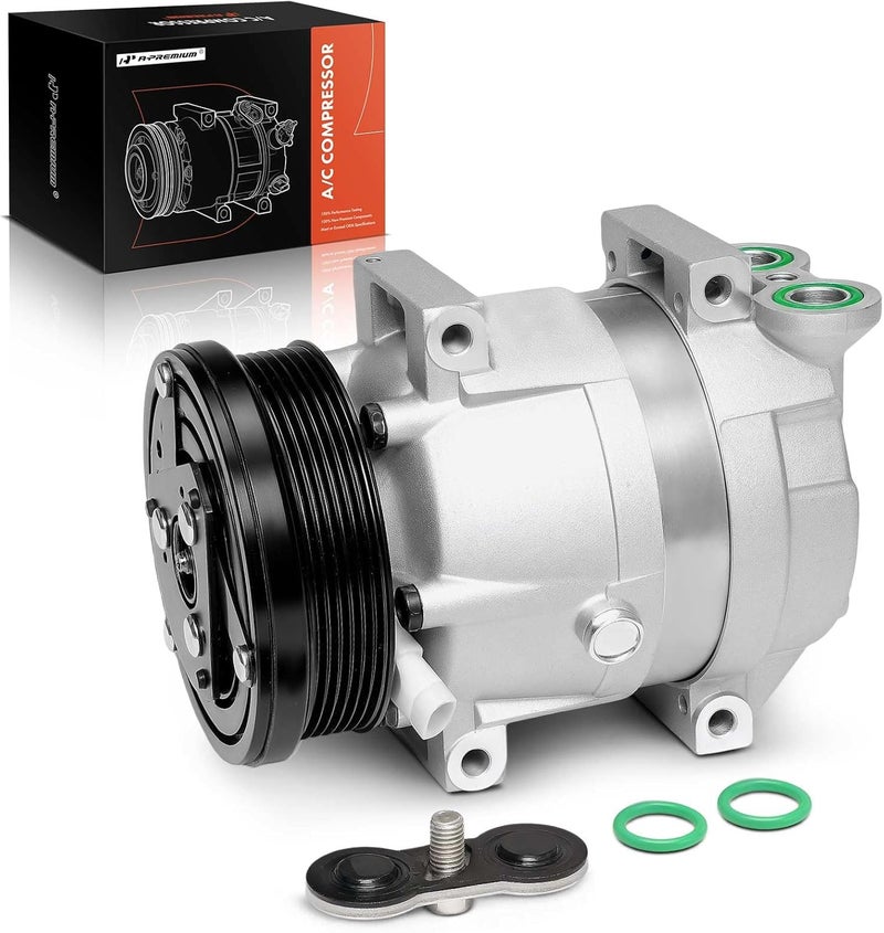 A-Premium A/C Compressor with Clutch for Chevrolet Aveo and Pontiac Wave - Image 1