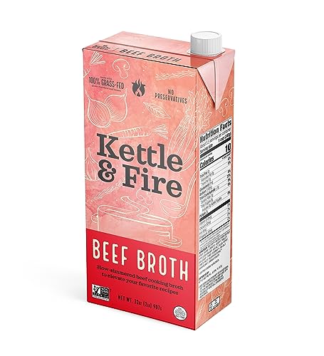 Kettle & Fire Kettle And Fire Broth Beef Cooking 32 OZ - Image 1
