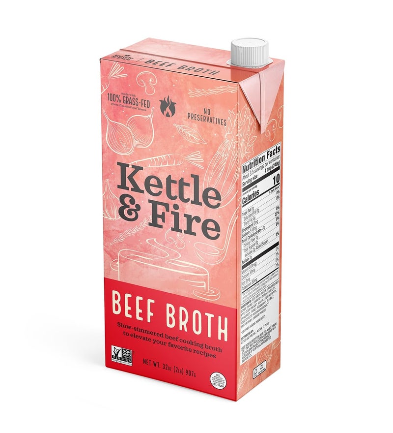 Kettle & Fire Kettle And Fire Broth Beef Cooking 32 OZ - Image 3