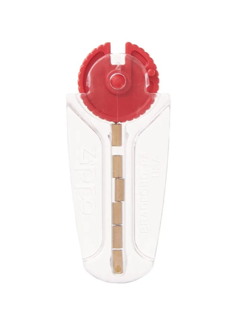 Zippo Zippo Lighter Flint 2406N (Red)  - Image 1