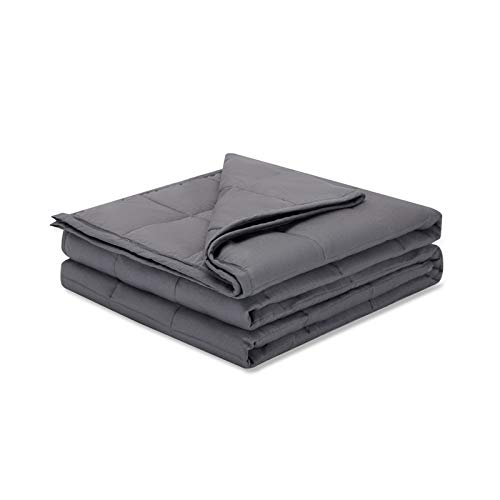 Weighted Idea Weighted Blanket for Adults 20lbsDark Grey60x80 Queen Size Breathable Heavy Blanket with Premium Glass Beads AllSeason Soft Thick Blanket