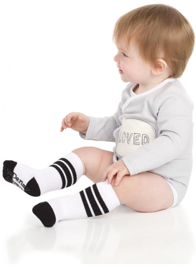 juDanzy juDanzy Knee High Tube Socks for Boys, Girls, Baby, Toddler and Child (2 Pack) - Image 2