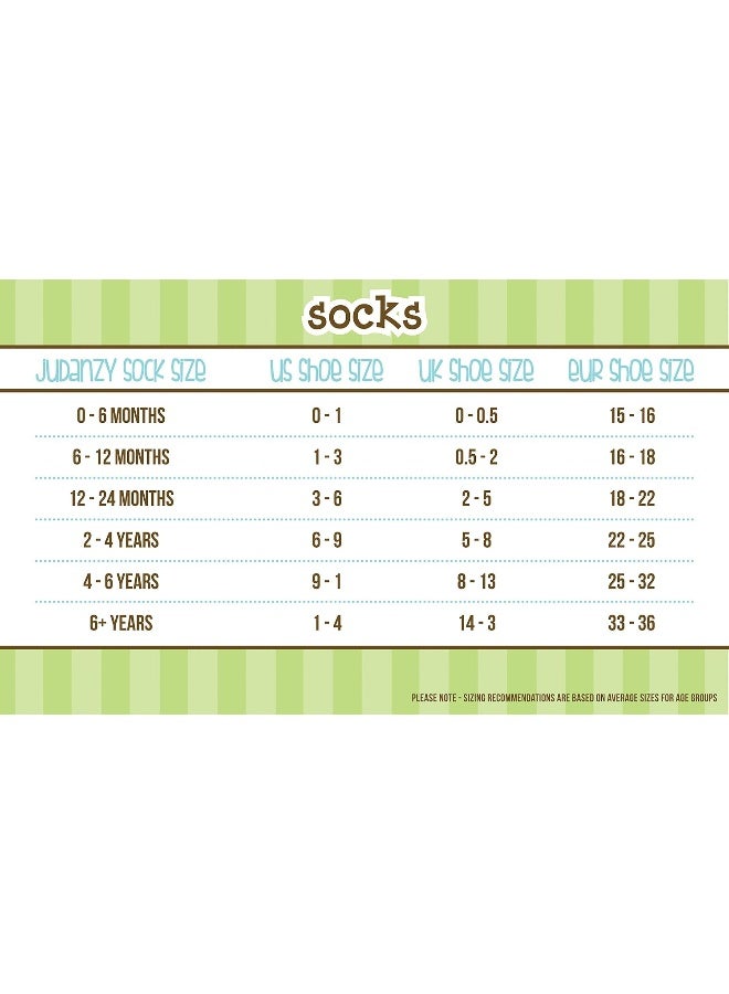 juDanzy juDanzy Knee High Tube Socks for Boys, Girls, Baby, Toddler and Child (2 Pack) - Image 4
