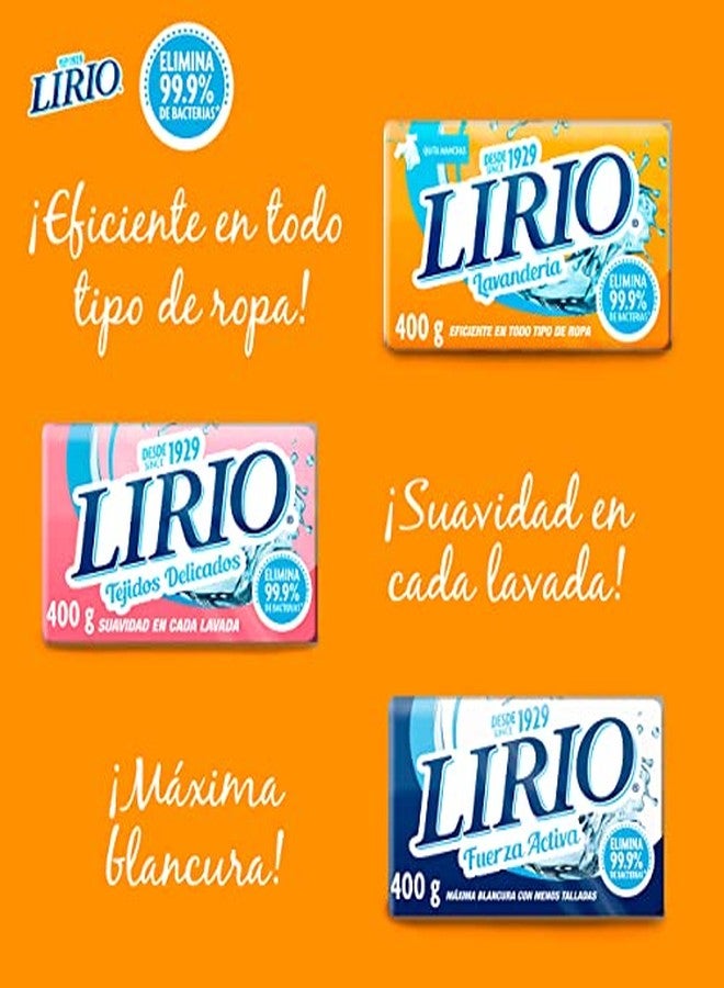 lirio White Laundry Soap - 14.1 oz,(Lirio) - Image 4