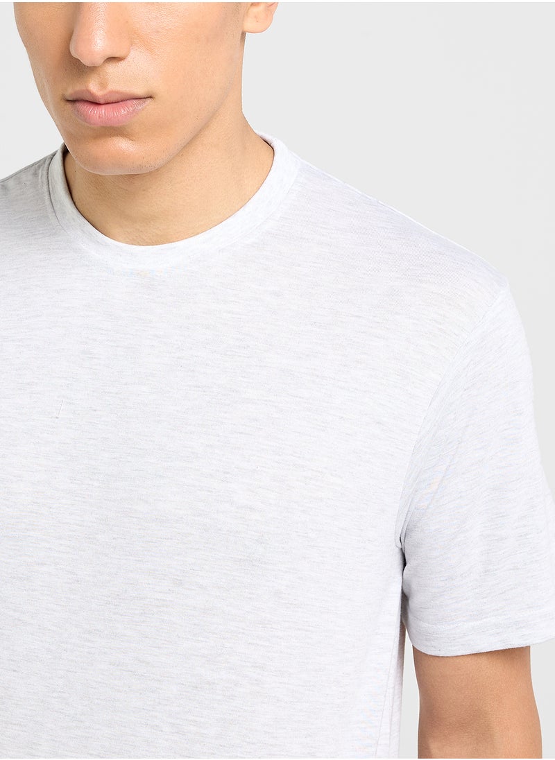 Seventy Five Basics Crew Neck T-Shirt  - Image 3