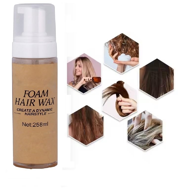 CLEGERZ Strong Fast Styling Curly Hair Mousse Curl Foaming for menwomen Natural Longlasting Professional Antifrizzcurlydryfine Hair mousse foam Silicone - Image 3