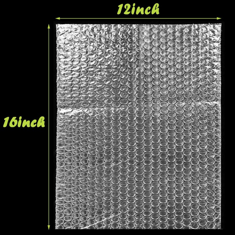 EPHECH 50PCS Clear Bubble Out Bag 12" x 16", Large Bubble Pouches Bags, Double Wall Shockproof Bubble Pouch Wrap Bag, Cushioning Protective Storage Bags for Moving, Shipping, Packing and Storage - Image 2