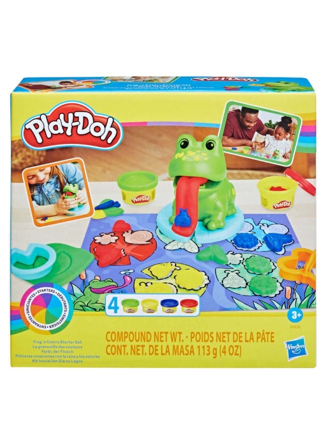 Play-Doh Frog & Color Starter Set (4 Pack)  - Image 1