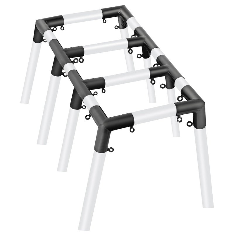 Aoneky 1 38 Corner Flat Roof Canopy Fitting Couplers Kit Frame Carport Connectors 8 Legs - Image 2