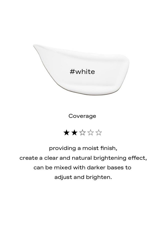 Glow - Breathable Blemish Balm White Crueltyfree & Artificial Fragrancefree Essential Oilfree Glutenfree Lightweight & Hydrating Bb Cream That Feels Like Skincare 1 Fl Oz - Image 1