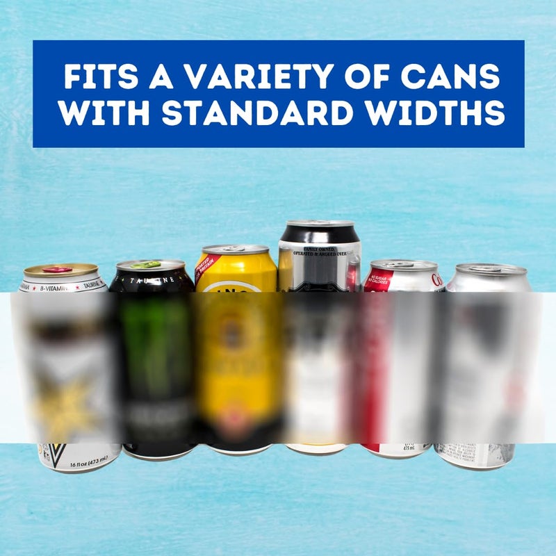 G7 Power TahoeBay 16oz Can Sleeves (6-Pack) Neoprene Beer Coolies - Blank Tall Energy Drink Coolers - Compatible with 16 Ounce Cans (Multicolor) - Image 3