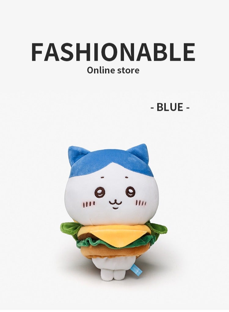 دمى تشييكوا البرغر العملاق أوساغي كوباناشي المزينة بالفراء 20 سم - ناعمة ومحببة، وسادة مثالية للنوم الجيد - Image 2