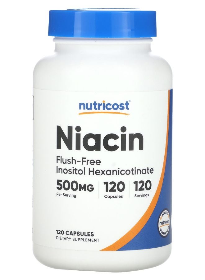 Niacin FlushFree 500 mg 120 Capsules