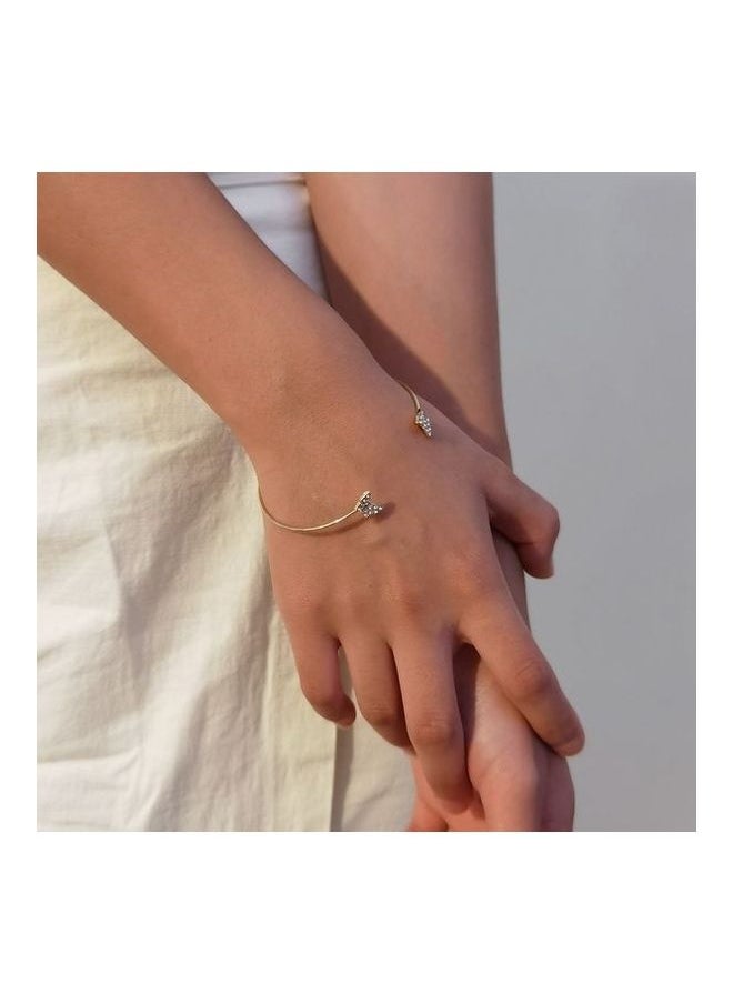 NIBEMINENT - Simple Delicate Butterfly Decor Fashion Bracelet - Image 1