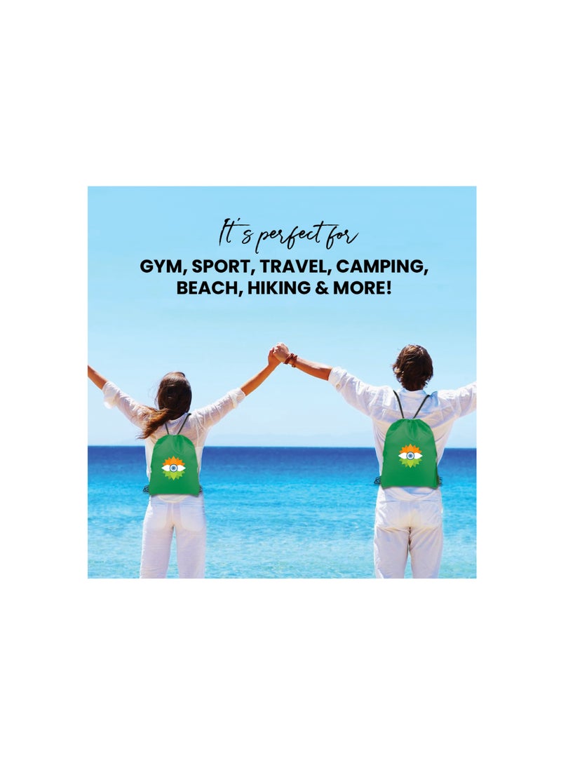 PRINTSHOP4ME India Independence Day Drawstring Bag–Ideal For Travel,Gym And Daily Use–Durable And Stylish Drawstring Backpack–Great For Celebrations,Events - Image 5