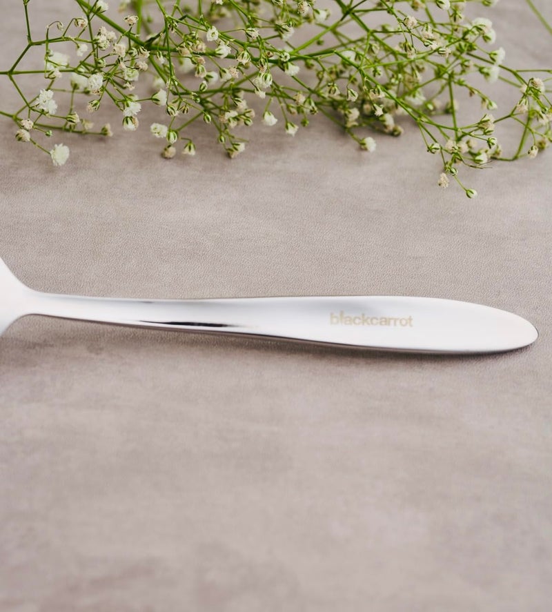 BlackCarrots 304 Grade Stainless Steel Tea Spoons Set of 6 FoodGrade Steel for Home Kitchen - Image 3