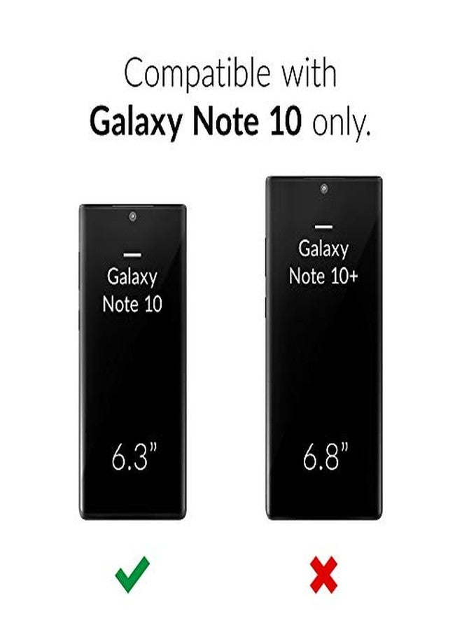 كريف جراب Crave لهاتف Galaxy Note 10، جراب مزدوج الطبقات مقاوم للصدمات لهاتف Samsung Galaxy Note 10 (6.3 بوصة) - أخضر غابي - Image 2