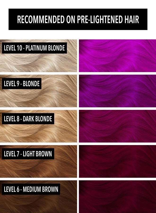 Pulp Riot Semi Permanent Hair Color Jam – Violet, Long-Lasting Vibrancy, Anti-Overworking Formula, Vegan, Conditioner-Based, 4oz Tube - Image 2
