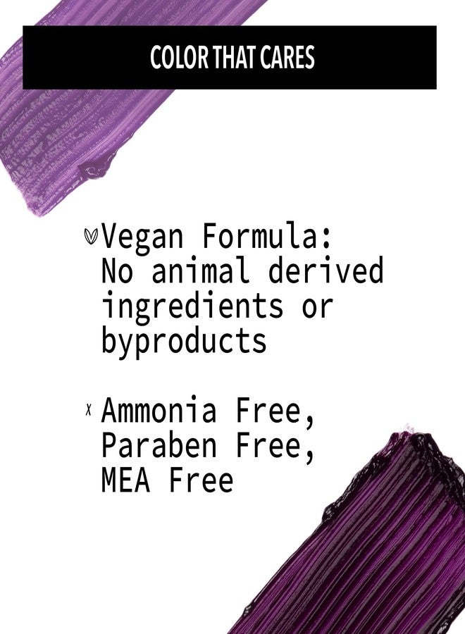 Pulp Riot Semi Permanent Hair Color Jam – Violet, Long-Lasting Vibrancy, Anti-Overworking Formula, Vegan, Conditioner-Based, 4oz Tube - Image 5