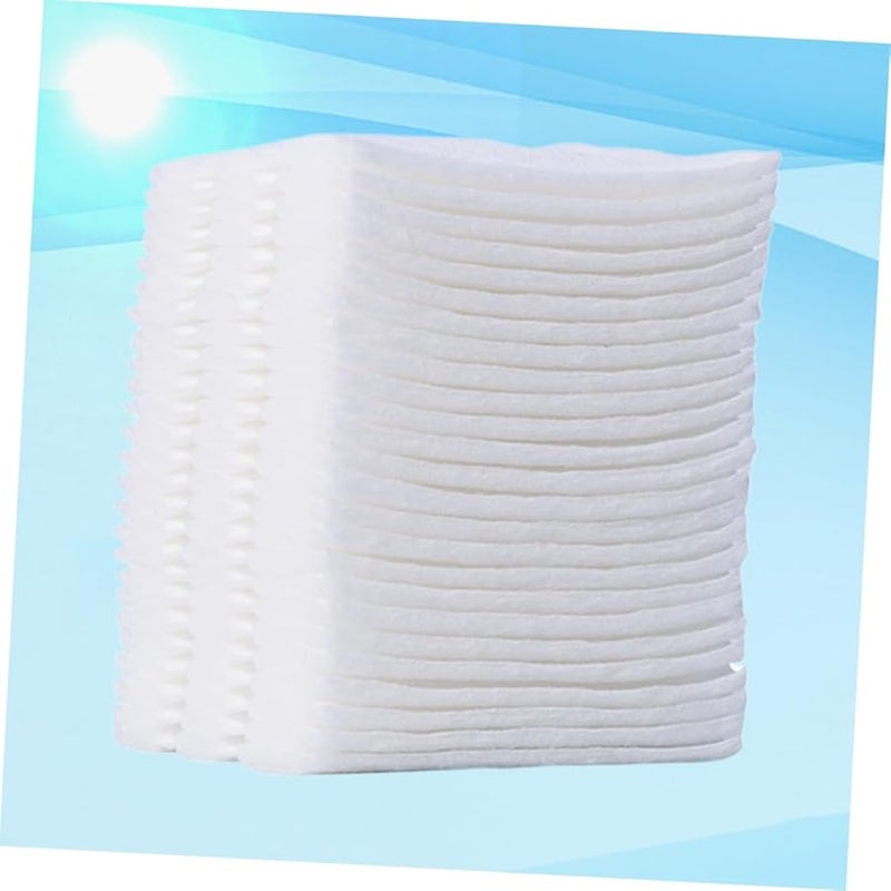 حشوات قطنية للوجه قابلة لإعادة الاستخدام غير منسوجة مزدوجة الجانبين 9 قطع ألوان عشوائية - Image 3