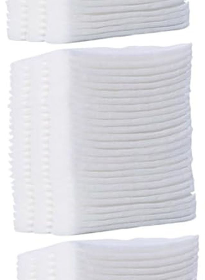 حشوات قطنية للوجه قابلة لإعادة الاستخدام غير منسوجة مزدوجة الجانبين 9 قطع ألوان عشوائية - Image 1