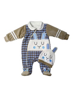 Baby Unisex Jumpsuit with hat