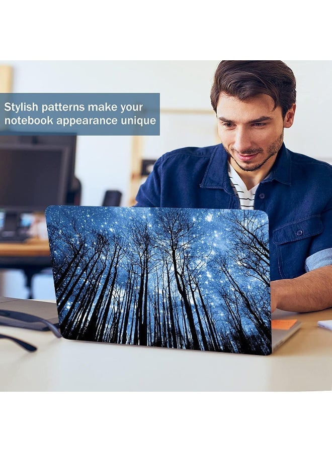 AORTDES ملصق جلد لابتوب AORTDES 15-15.6 بوصة، ملصق فينيل عالمي قابل لإعادة الاستخدام لأجهزة نتبوك/نوتبوك PC بحجم 12.1 13 13.3 14 15.4 بوصة، مقاوم للماء والخدوش (غابة، ضوء القمر) - Image 5