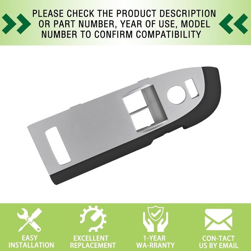 omoZone Window Switch Bezel Cover for 2010-2014 Chevrolet Silverado & GMC Sierra - Front Left Driver Side - Image 5