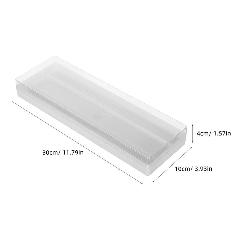 Plastic Microscope Slide Storage Box Lid For 10 Lab Glass Slides Patho - Image 3