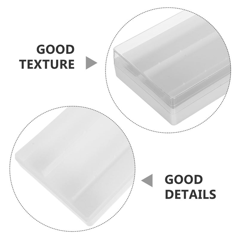 Plastic Microscope Slide Storage Box Lid For 10 Lab Glass Slides Patho - Image 4