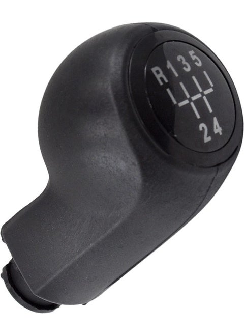 5 Speed Gear Shift Knob for Opel Astra H, Corsa D, Zafira B - Black