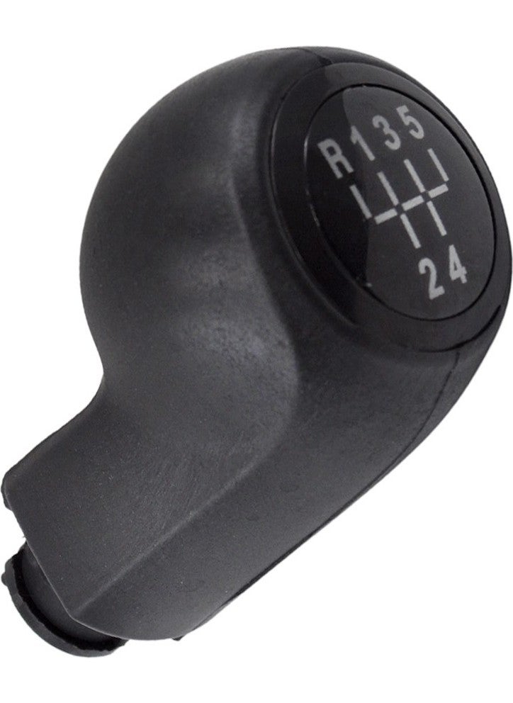 Alpha Auto Part - 5 Speed Gear Shift Knob for Opel Astra H, Corsa D, Zafira B - Black - Image 1