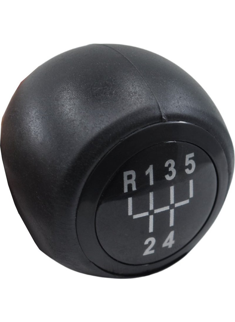 Alpha Auto Part - 5 Speed Gear Shift Knob for Opel Astra H, Corsa D, Zafira B - Black - Image 1