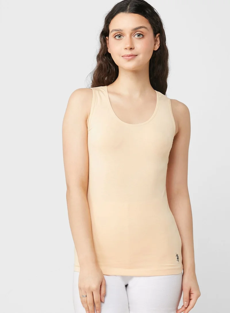 U.S. Polo Assn. Scoop Neck Tank Top