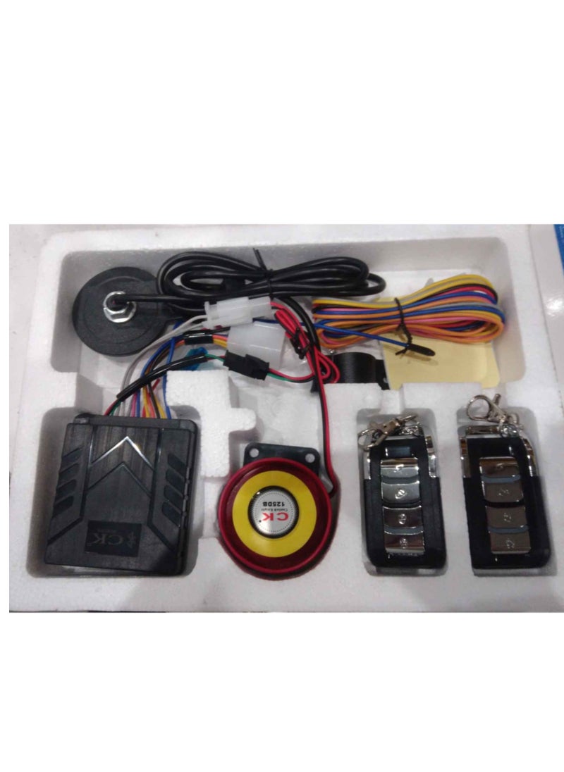 Generic Smart Motorcycle Lock with Fingerprint Access – App Control, Dual Remote, and Anti-Theft Alarm  - Image 1