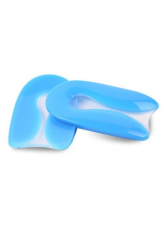 إيلاندي وسادة كعب من جل السيليكون على شكل حرف U لالتهاب اللفافة الأخمصية وتصحيح وسادة الكعب على شكل حرف U مقاس L - Image 2