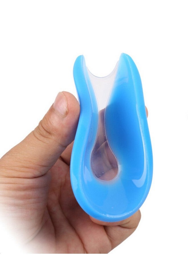 إيلاندي وسادة كعب من جل السيليكون على شكل حرف U لالتهاب اللفافة الأخمصية وتصحيح وسادة الكعب على شكل حرف U مقاس L - Image 4