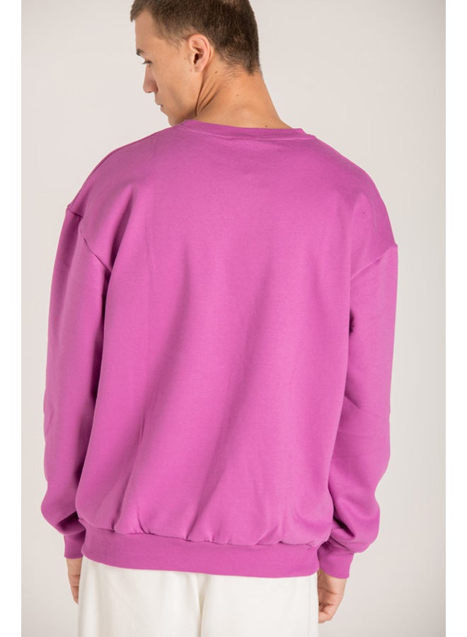 Marco Bergamo OVERSIZE SWEATSHIRT WITH PRINT  - Image 3