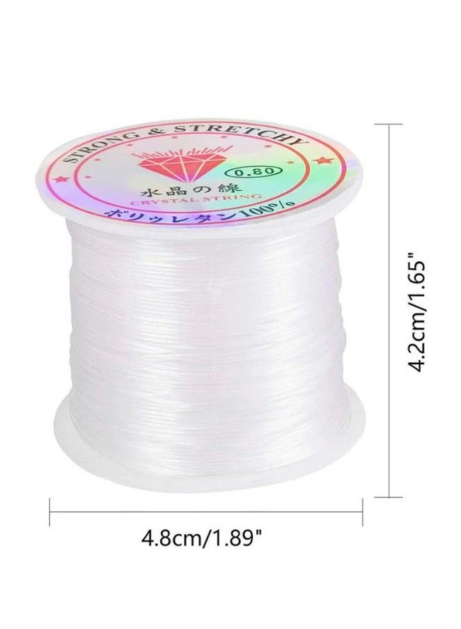 MARAH TOYS 3-Piece Jewelry Cord Elastic Bracelet Rope Crystal Beading 5x5x4cm - Image 2