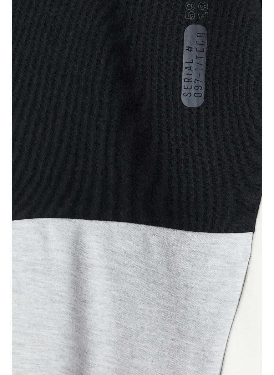 اتش اند ام Block-Coloured Hoodie