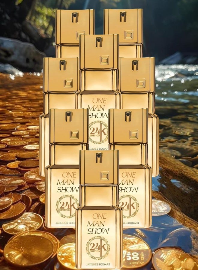 جاك بوغارت 8 قطع عطر وان مان شو 24k اديشين 100مل - Image 1