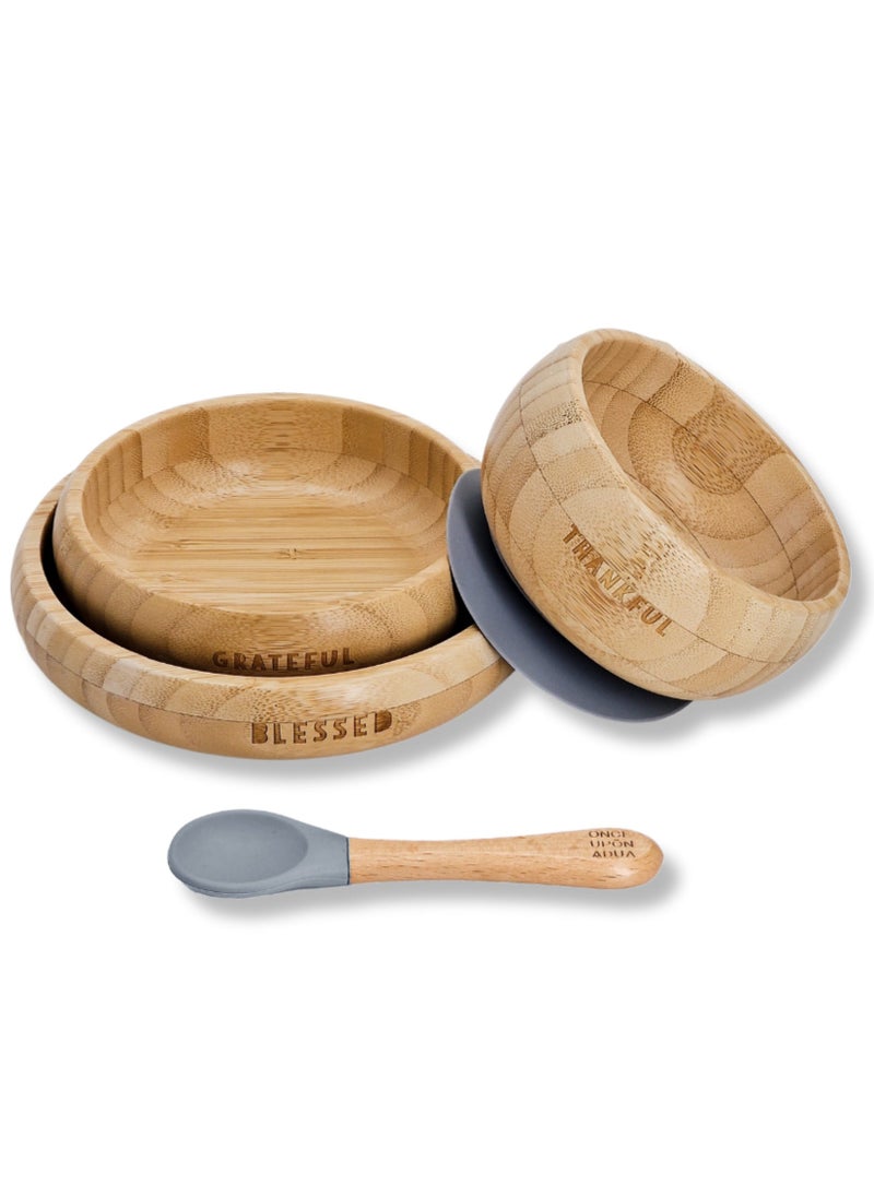 ONCE UPON A DUA My First Breakfast Set (4pc Bamboo Set) - Image 1
