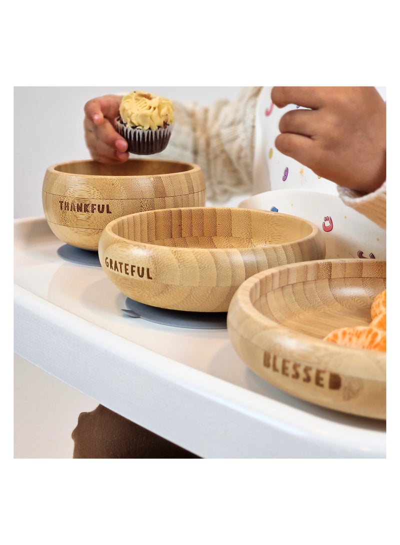 ONCE UPON A DUA My First Breakfast Set (4pc Bamboo Set) - Image 5