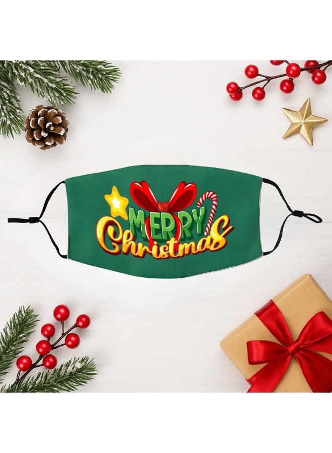 PRINTSHOP4ME Christmas Adult Face Protection Novelty Mask, Washable and Adjustable for Men, Women, and Youth – Festive - Image 5