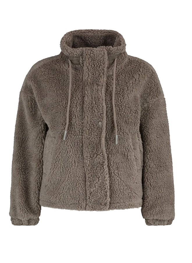 trendyol - Mink Oversize Plush Coat TWOAW21MO0132 - Image 1