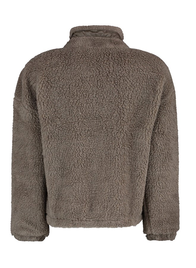 trendyol - Mink Oversize Plush Coat TWOAW21MO0132 - Image 1