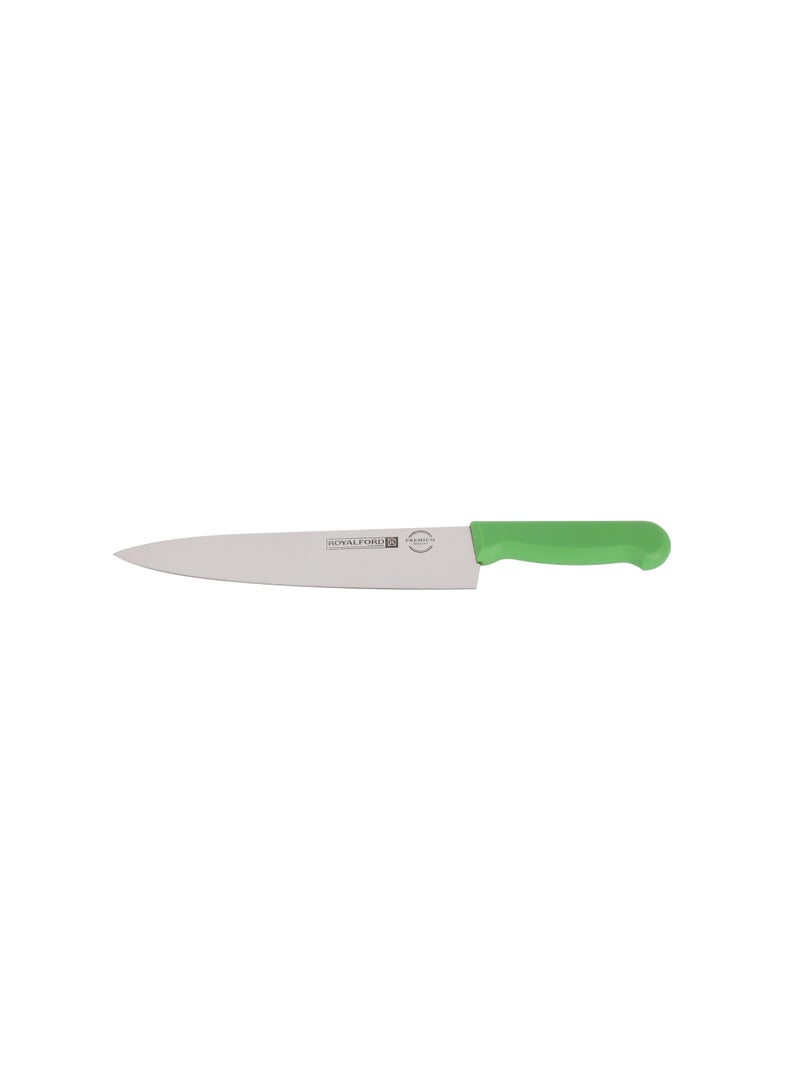Royalford 10" Chef Knife- RF12558/ with Ultra-Sharp Stainless Steel Blades and Rust-Proof Body, PP Handle/ 100% Food-Grade, Suitable for Dining Table - Image 5