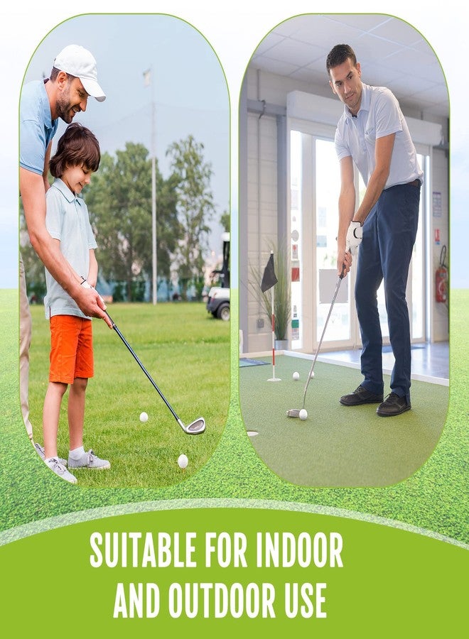 Junkin 80 Pcs Foam Golf Balls Rubber Practice Balls Realistic Feel and Flight Sport Training for Indoor or Outdoor Backyard Golf Training(White) - Image 5